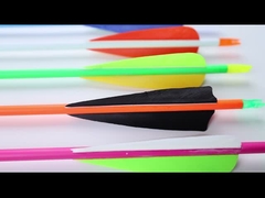 flechas de blanco de color